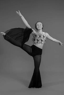 Kaci Mounger will do a jazz solo to commemorate being a 10-year graduate of the McAlvain School of Dance at its 46th annual recital on Saturday, June 15. Photo by April Pitre