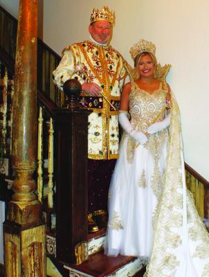 King Michael "Todd" Blanchard and Queen Ali  Morgan Langlois